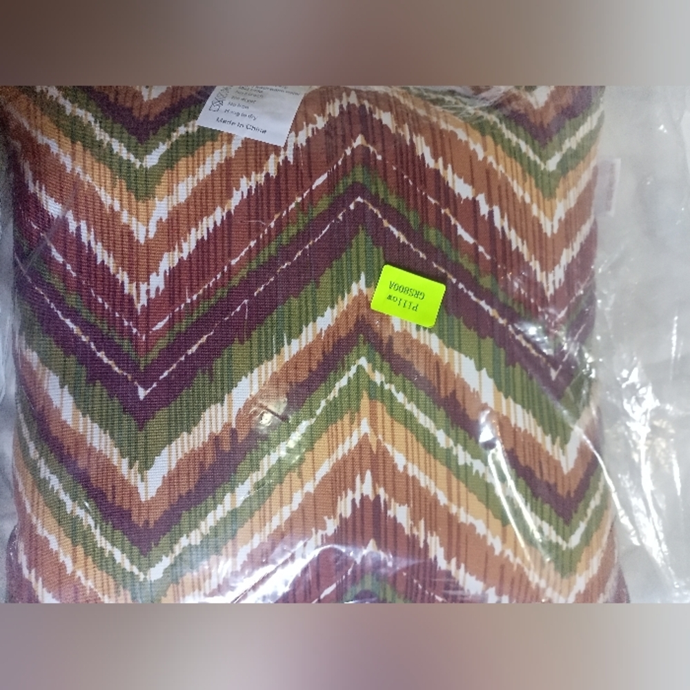 Ovios Chevron Outdoor Pillow - Picture 5 of 5